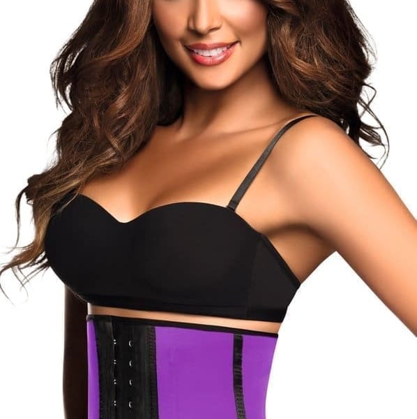 Purple waist trainer