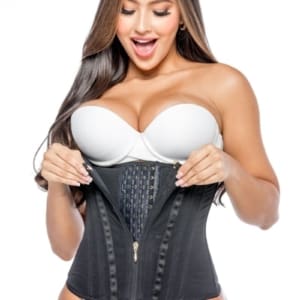 hook & zip double waist trainer